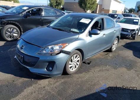 2012 Mazda Mazda3 I Touring из США, поврежденный, VIN JM1BL1V86C1675158